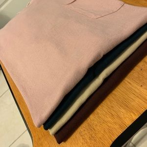 Urban Outfitters Curved Hem Tee, 4 Tees long